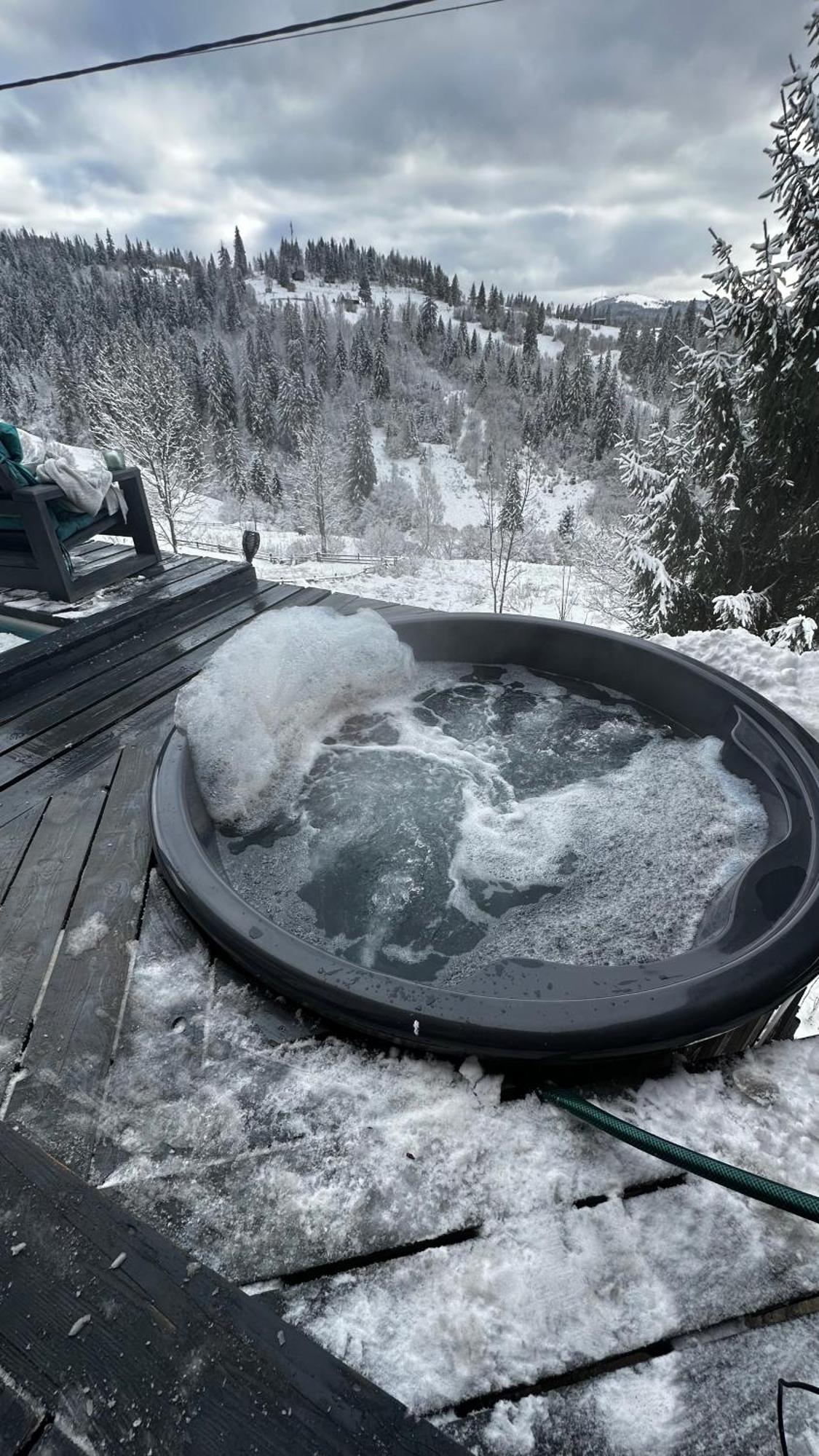 Карпатське Hygge Котедж Для Двох З Чаном-Джакузі У Горах Slavske Exterior photo